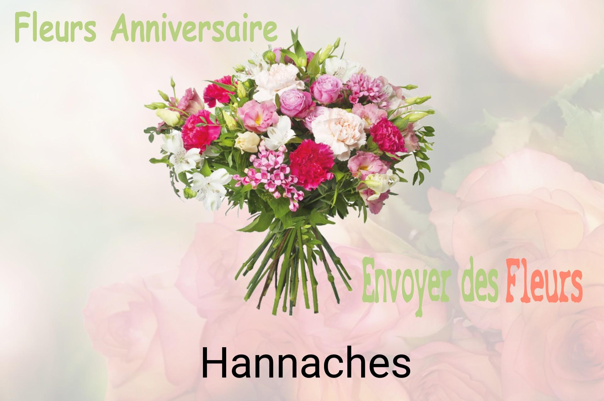 Bouquet de fleurs d’anniversaire livré à Hannaches